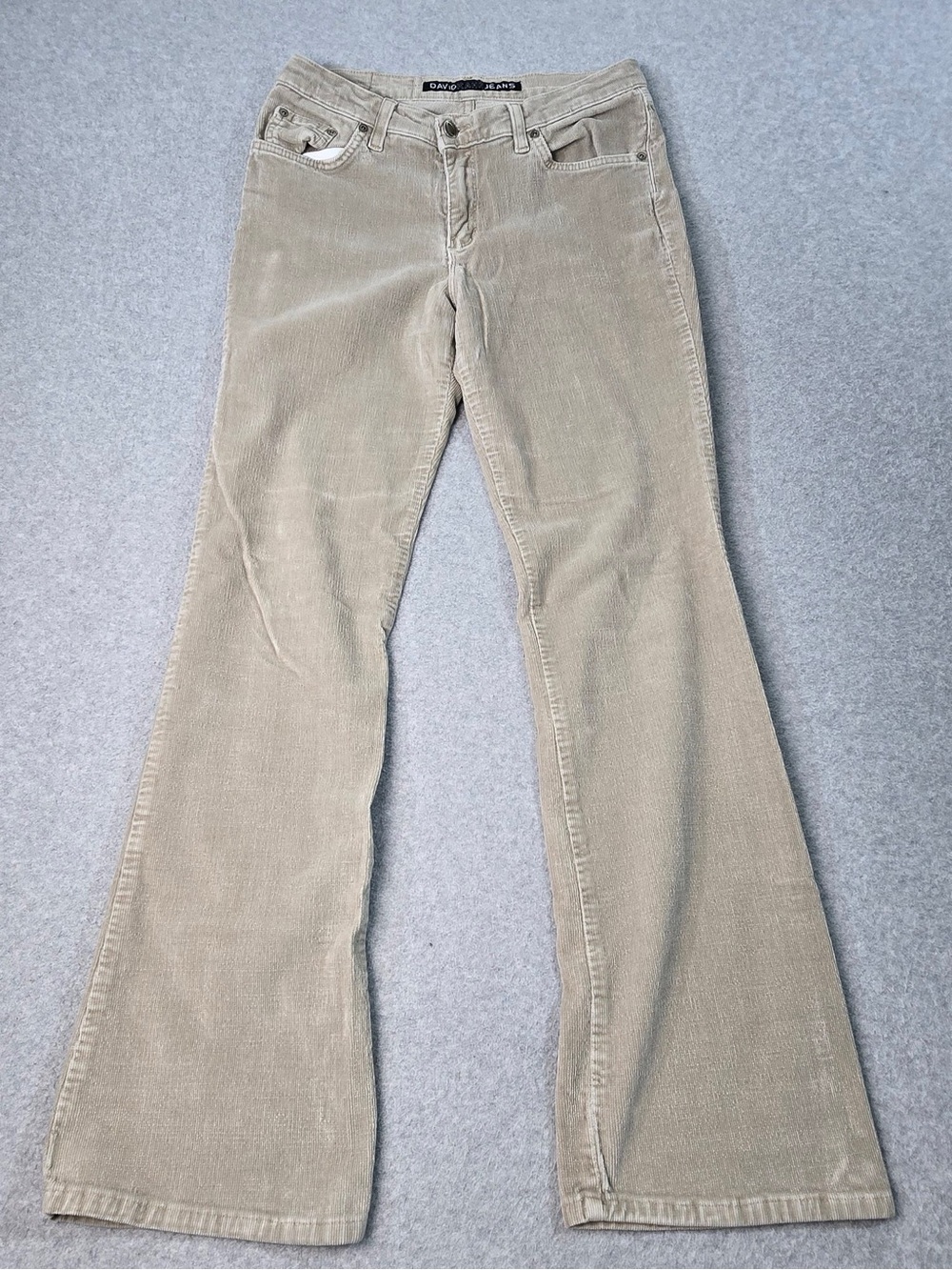 David Kahn Jeans Women’s Beige Corduroy Pants Size 8